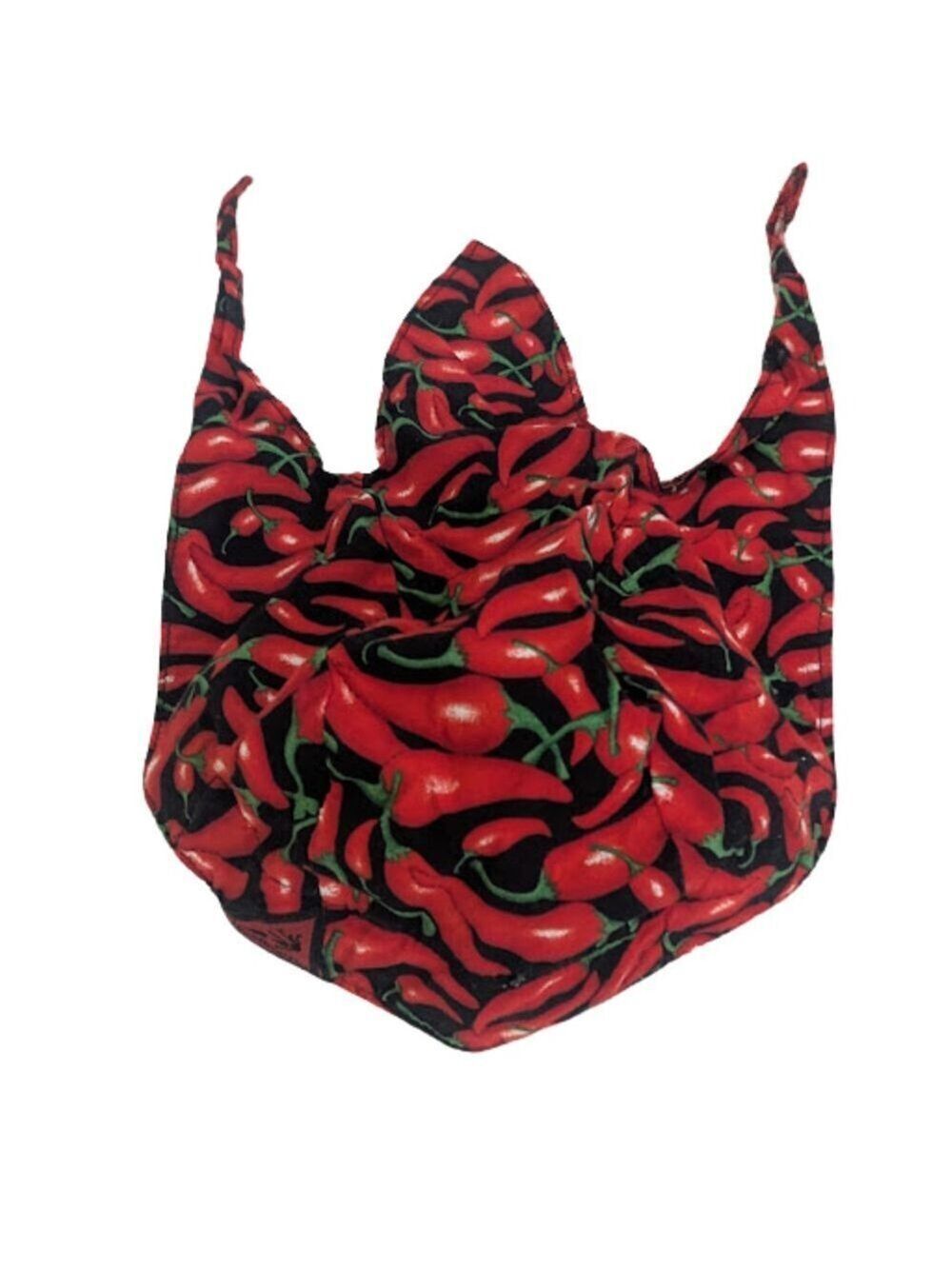 Headsweats Chili Pepper Print Performance Headwrap Bandana | Spicy Goth Y2K